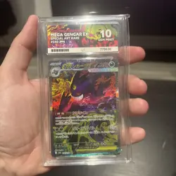 Mega Gengar ex 240/193 Mega Dream EX Japanese SAR Pokemon Card - GEM MINT ACE 10 - Image 1