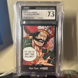 One Piece CCG Don!! Card Gol D. Roger OP13 CGC 7.5 - Image 1