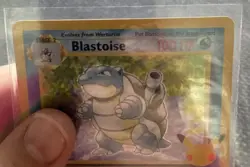 Vintage Blastoise Pokemon Card Great Condition - Image 3