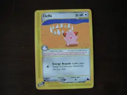 Pokemon Card Cleffa 48/144 - Lightly Played - Image 1