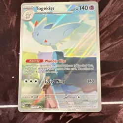 Togekiss 235/217 ASC Stage 2 Holo Rare 140 HP 140 Pokemon TCG Card - Image 1