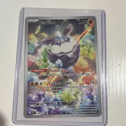 Pokemon TCG Carbink 242/217 ASC Holo Basic 90HP Ability English Rock Card - Image 1