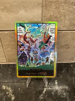 DON!! Card (Egghead) (Gold) The Azure Sea's Seven Foil - Image 1