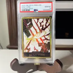 DON!! Card (Shanks) (Gold) Premium Booster -The Best- Vol. 2 Foil PSA 10 - Image 1