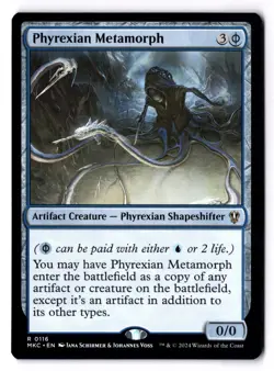 Phyrexian Metamorph NM* Murders At Karlov Manor ENGLISH 0116 mtg -UnltdCards - Image 1