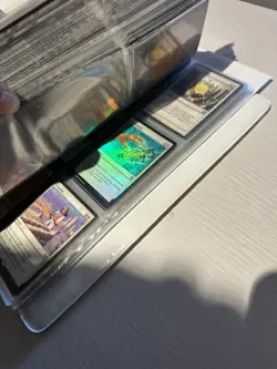 Magic The Gathering Collection Lot/Binder + 2 Boxes + Foils + Sleeves - Image 5