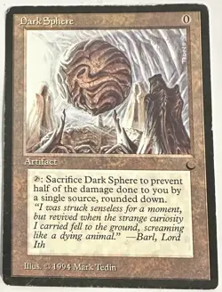 Dark Sphere The Dark Magic The Gathering MTG Magic The Gathering Ships FAST - Image 1