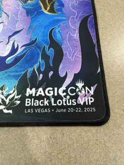 MTG MagicCon Las Vegas 2025 Black Lotus VIP Exclusive Playmat BRAND NEW - Image 2