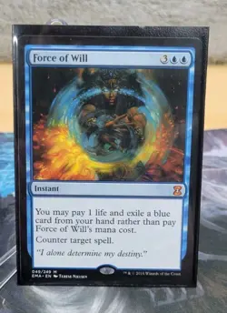 Force of Will -Eternal Masters -Regular -NM / MTG - Image 1