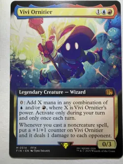 Vivi Ornitier (Extended Art) Final Fantasy Regular mtg - Image 4