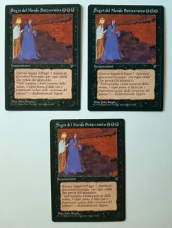 Underworld Dreams (3) Legends NM/LP Renaissance Italian MTG Magic the Gathering - Image 1