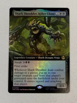 Shark Shredder, Killer Clone (Extended Art) Teenage Mutant Ninja Turtles Foil - Image 1