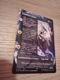 Summon: Fenrir - Borderless - FIN - NM - EN - 0372 - Image 1