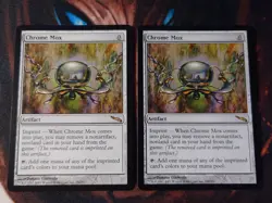 1x NM Chrome Mox, Mirrodin Rare, Artifact MTG - Image 1