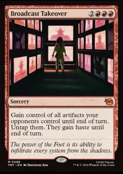 MTG BROADCAST TAKEOVER 86 TMT NM NF M - Image 1