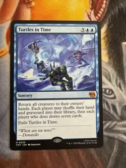 MTG Turtles in Time #0055 Teenage Mutant Ninja Turtles (TMT) NM/M Ungraded Reg - Image 1