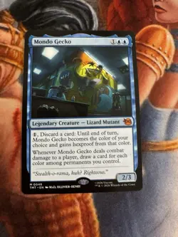 Mondo Gecko - Teenage Mutant Ninja Turtles - MtG- NM - Image 1