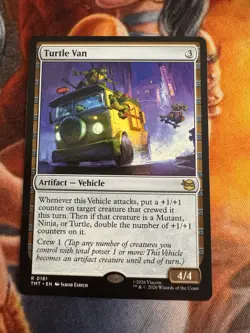 Turtle Van 181 - NM - Teenage Mutant Ninja Turtles - MTG - Image 1