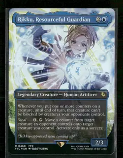 FINAL FANTASY Rikku, Resourceful Guardian (Borderless) (Chocobo Track Foil) #468 - Image 1