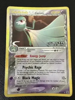 Pokemon Gardevoir Reverse Holo Card 6/113 EX Delta Species 2005 Stamped - Image 1