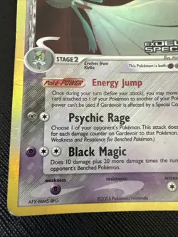Pokemon Gardevoir Reverse Holo Card 6/113 EX Delta Species 2005 Stamped - Image 5