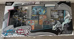 Pokemon Unova Heavy Hitters Premium Collection Box Promo Booster Zekrom Reshiram - Image 1