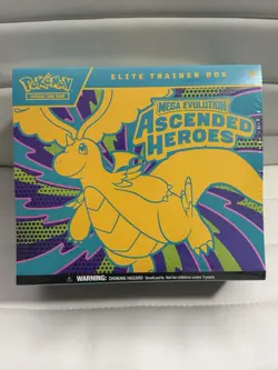 Pokemon TCG Ascended Heroes Elite Trainer Box ETB FACTORY SEALED (Minor Tear) - Image 1