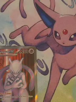 Pokemon TCG Team Rockets Mewtwo EX 213/182 Destined Rivals Mint Condition - Image 3