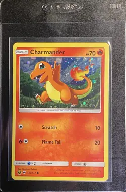 Charmander Cosmos Holo 18a/147 Pokemon TCG S&M BS Alternate Art Promo NM - Image 4