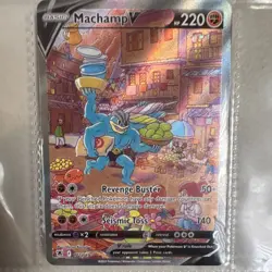 Pokemon Machamp V (Alternate Full Art) 172/189 Astral Radiance Ultra Rare Holo - Image 1