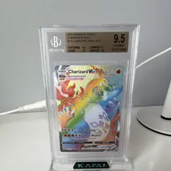 Pokemon Charizard VMAX Secret Rare Holo Champion's Path BGS 9.5 074/073 - Image 1