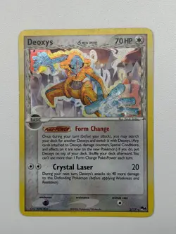 2006 Pokemon Deoxys (EX Delta Species) 2/17 POP Series 4 Holo Rare LP - Image 1