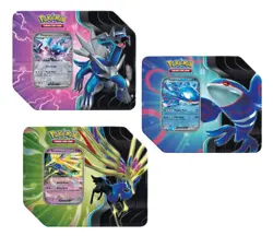 Pokemon TCG Azure Legends Tin - Set of 3 - Factory Sealed - New - Image 1