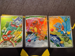 Pokemon First Partner Kanto Starters Bulbasaur, Charmander, Squirtle 30th - Image 1