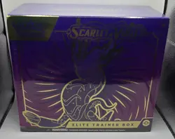 Nintendo Pokemon TCG Scarlet & Violet Elite Trainer Box - 9 Packs - Image 1