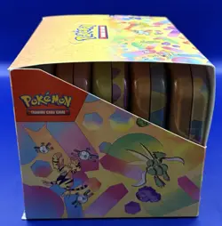 Pokemon 151 Mini Tin Display 10 Tins Scarlet Violet Sealed Tins - Image 2