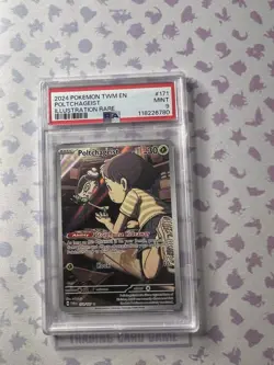 PSA 9 ‘24 Pokemon Twilight Masquerade Poltchageist #171 TWM EN Illustration Rare - Image 1