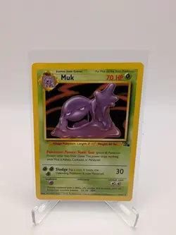 Muk 28/62 Fossil Regular Pokemon TCG NM- - Image 1