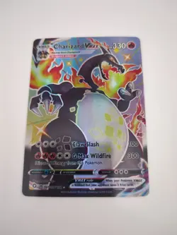Pokemon Charizard VMAX SV107/SV122 Shining Fates Vault Holo Shiny Rare 330 HP - Image 1