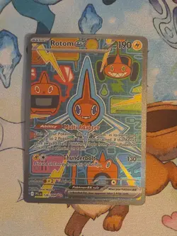 Rotom ex 126/094 Special Illustration Rare Pokemon TCG Phantasmal Flames NM - Image 1