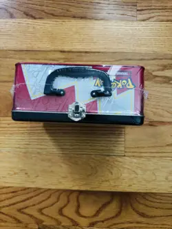 Pokemon 25th Anniversary Celebrations Treasure Chest Lunchbox Tin Factory SEALED - Image 3