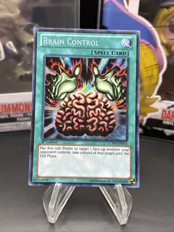Yugioh Brain Control LCYW-EN074 1st Edition Secret Rare NM - Image 3