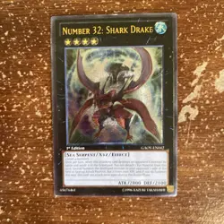 Yu-Gi-Oh! TCG Number 32: Shark Drake Galactic Overlord GAOV-EN042 1st Edition - Image 1