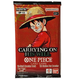 One Piece Card Game Carrying On His Will Booster Pack OP-13 English OP13 - NEW - Image 1