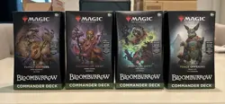 Magic the Gathering: Bloomburrow set of 4 commander decks - Image 1