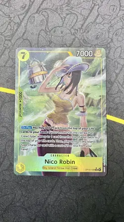One Piece OP15-109 R Alt Art Nico Robin Adventure on KAMI's Island ENGLISH OP15 - Image 1