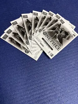 One Piece TCG Welcome Pack Vol. 1 Sealed X 9 packs with Free Shipping - Image 1