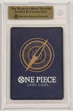 2026 One Piece Crocodile OP14-120 Azure Alternate Art BGS 10 Pristine English - Image 2