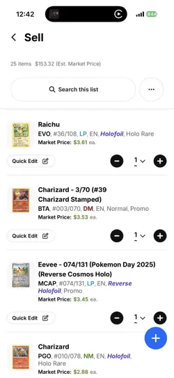 Pokemon TCG Mixed Lot Mawile Ampharos Reverse Holo 1st Edition Promo - Image 3