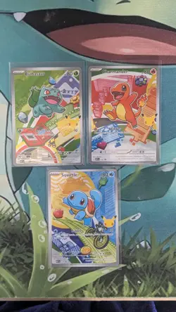 Pokemon TCG: First Partner Illustration Collection Series 1 - Kanto GEN 1 set - Image 1